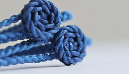 Pair of braided jesses